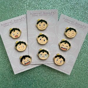 Prince Head Filler Pins [Set of 3 Random Faces]