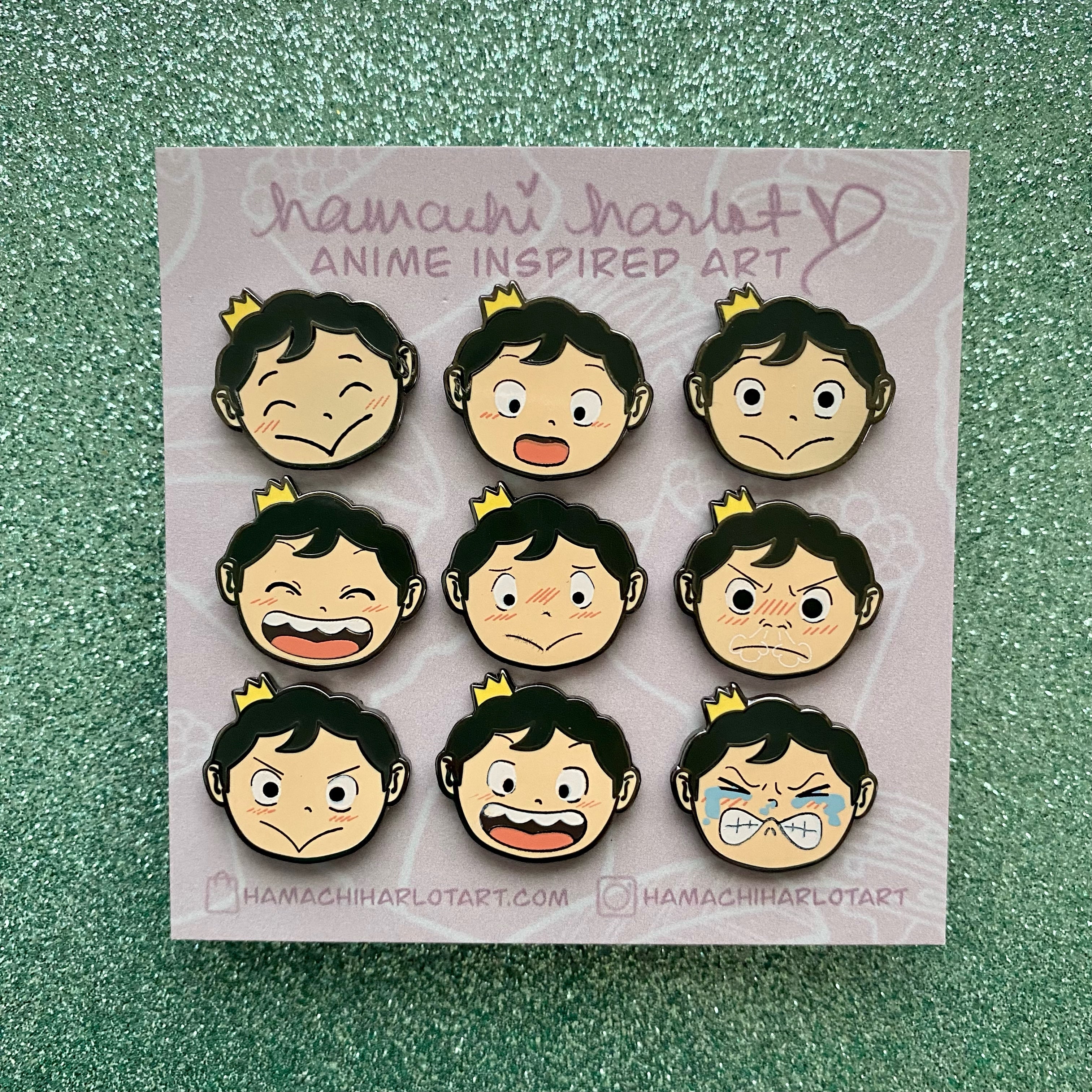 Prince Head Filler Pins [Set of ALL 9]