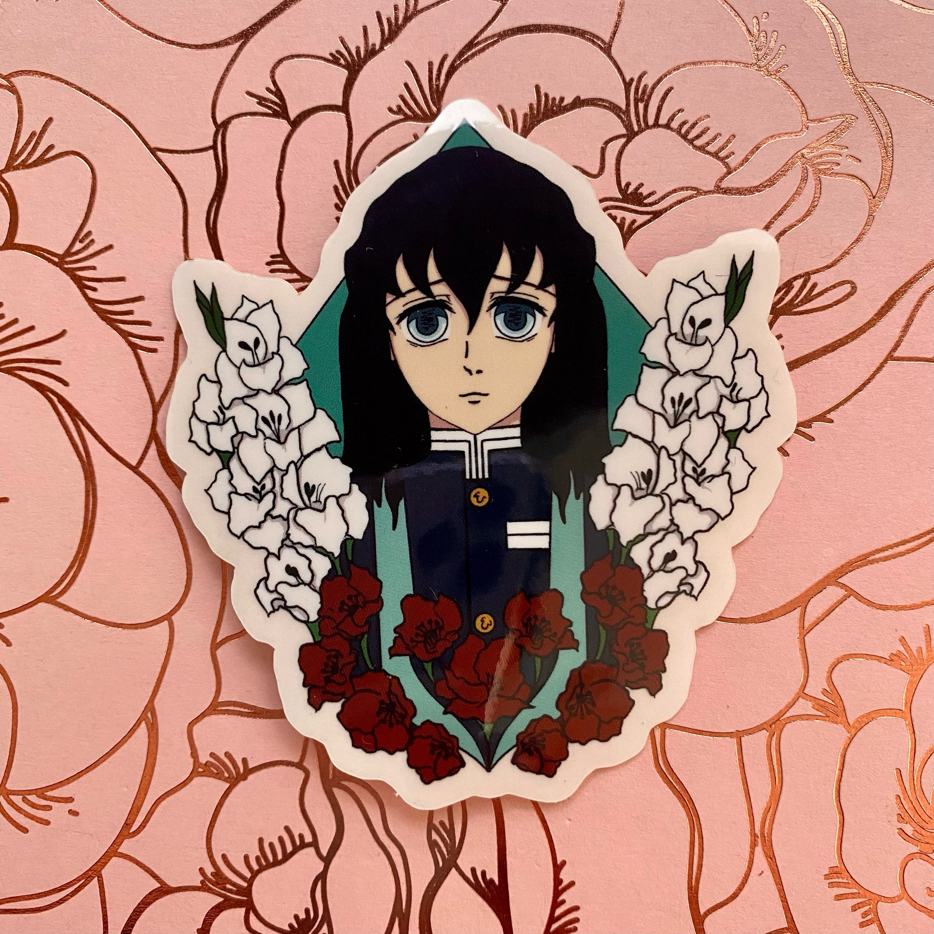 Floral Slayer Sticker