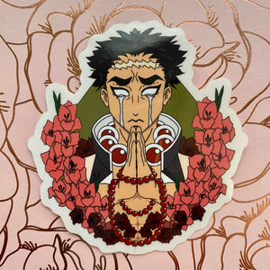 Floral Slayer Sticker